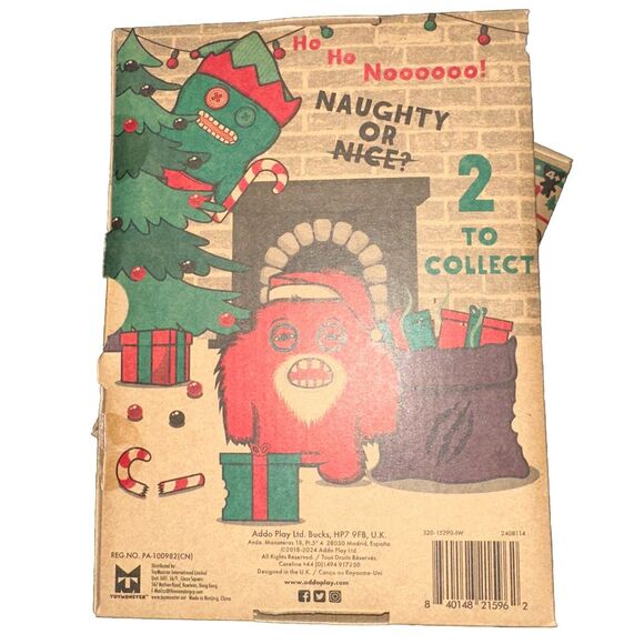Fuggler Ugly Monster FESTIVE FUGGS EDITION 9" Christmas Santa 2024 #151 NEW - Picture 3 of 3